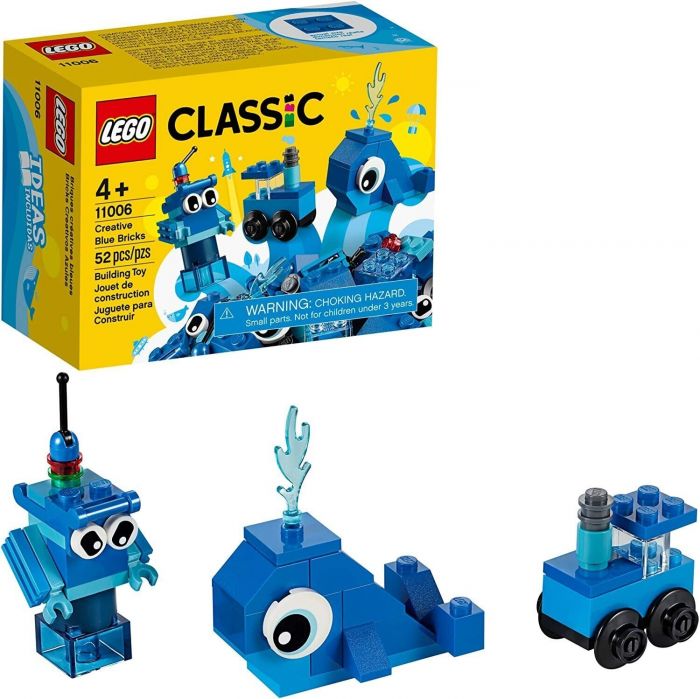 Конструктор LEGO Classic Кубики для творчості сині