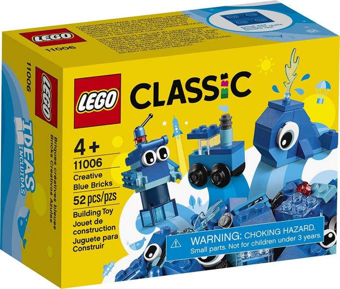 Конструктор LEGO Classic Кубики для творчості сині