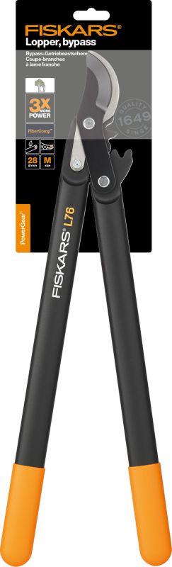 Fiskars Гілкоріз площинний посилений PowerGear M L76