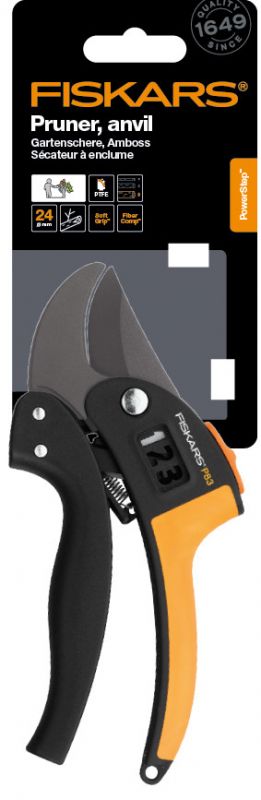 Fiskars Секатор контактний PowerStep P83