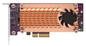 QNAP SSD expansion Quad PCIe NVMe M.2 2280