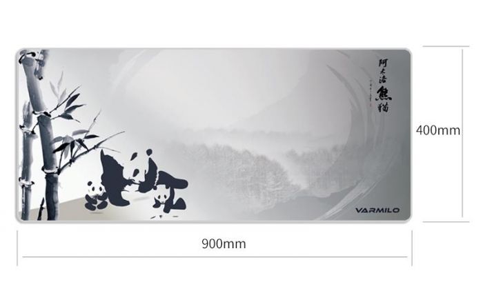 Килимок для миші Varmilo Panda Desk Mat XL (900х400х3мм)