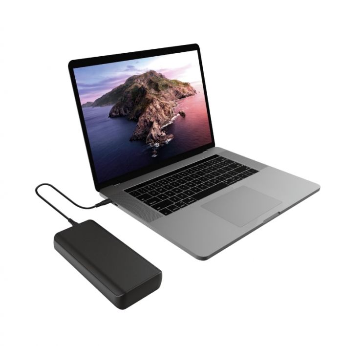 Портативний зарядний пристрій Trust Laro 65W USB-C 20.000 mAh for laptop Black