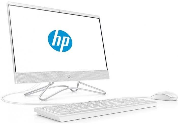 Персональний комп'ютер-моноблок HP All-in-One 23.8FHD/Intel i5-10400T/8/1000/int/kbm/DOS/White
