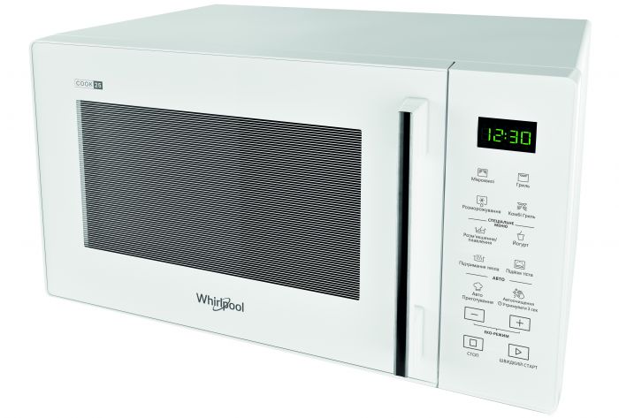 Мiкрохвильова пiч Whirlpool MWP253W 25л/900Вт/Гриль/ елект.управлiння/Білий