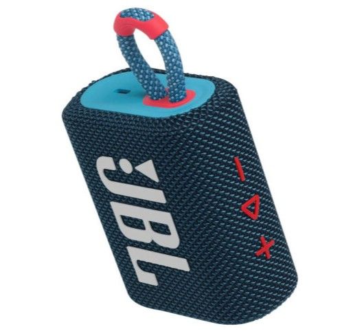 Акустична система JBL GO 3 Синій-Рожевий