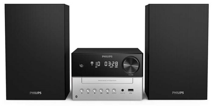 Мікросистема Philips TAM3205 18W, FM, MP3-CD, USB, Wireless