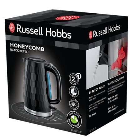Чайник Russell Hobbs 26051-70 Honeycomb Black