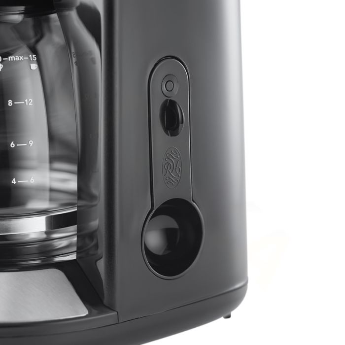 Кавоварка Russell Hobbs крапельна Honeycomb 1.25л, мелена, чорний