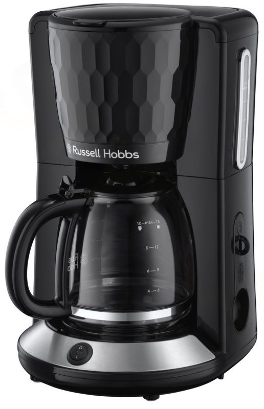 Кавоварка Russell Hobbs крапельна Honeycomb 1.25л, мелена, чорний