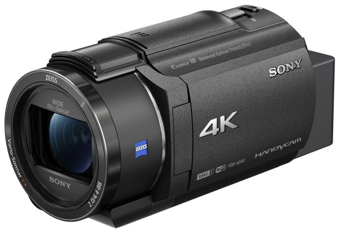 Цифр. відеокамера 4K Flash Sony Handycam FDR-AX43 Black
