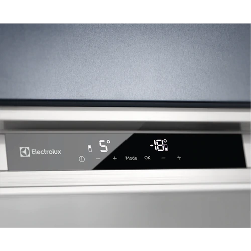 Вбуд. холодильник с мороз. камерою Electrolux RNS9TE19S, 188х55х56см, 2 дв., Холод.відд. - 213л, Мороз. відд. - 60л, A++, Combi,