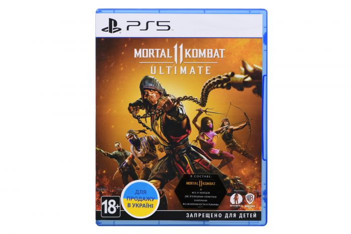 Програмний продукт на BD диску Mortal Kombat 11 Ultimate Edition [PS5, Russian subtitles]