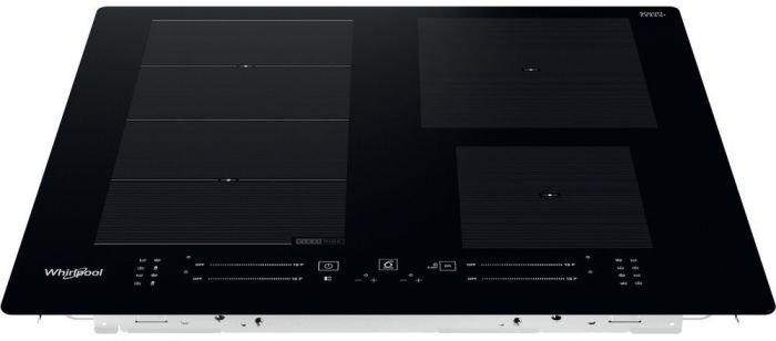 Варильна поверхня Whirlpool індукційна, 60см, розширена зона, чорний