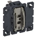 Вимикач без фіксації 6АХ, 250В ~ 1-клавішний Celiane Legrand