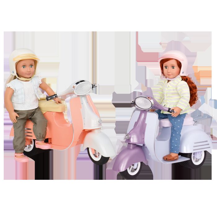 Транспорт для кукол Our Generation Скутер бежевий BD37361Z