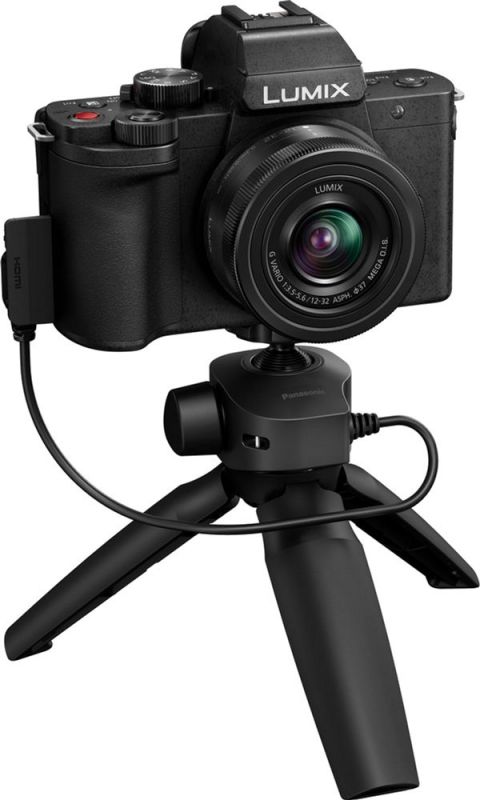 Цифр. фотокамера Panasonic DC-G100 Kit 12-32mm Black+рукоятка штатив