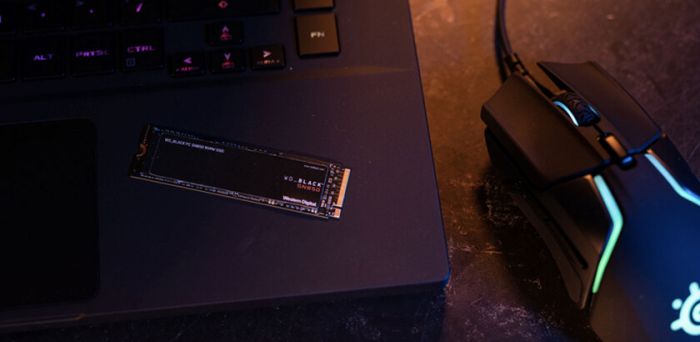 Накопичувач SSD WD M.2  500GB PCIe 4.0 Black SN850