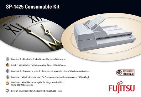 Комплект ресурсних матеріалів для сканера Fujitsu SP-1425