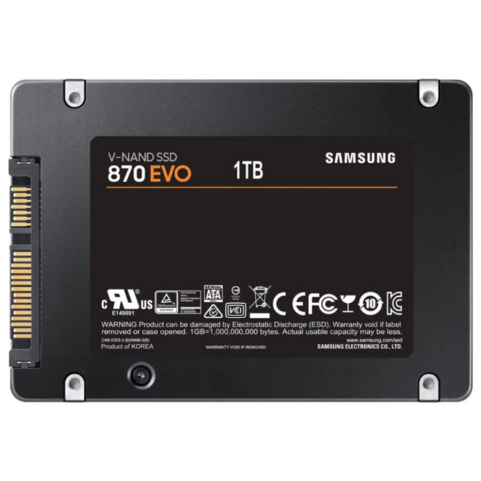 Накопичувач SSD Samsung 2.5" 1TB SATA 870EVO