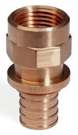 Перехідник Rehau Rautitan RX+, 40-1/4", внутр. різьба, бронза