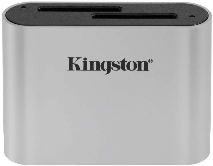 Кардрiдер Kingston Workflow Dual-Slot SDHC/SDXC UHS-II Card Reader