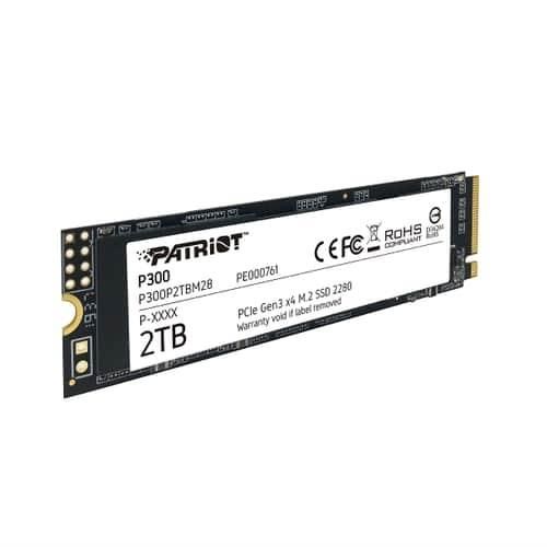 Твердотільний накопичувач SSD Patriot M.2 2TB PCIe 3.0 P300
