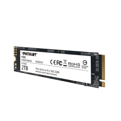 Твердотільний накопичувач SSD Patriot M.2 2TB PCIe 3.0 P300