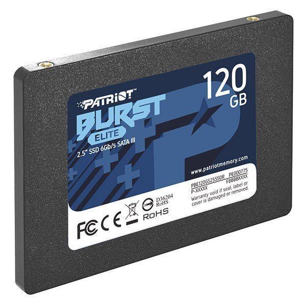 Накопичувач SSD Patriot 2.5"  120GB SATA Burst Elite