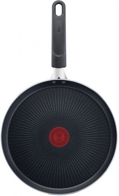 Сковорода для млинців Tefal XL Intense, 25см, покриття Titanium 2X, Thermo-Spot, алюм., чорний