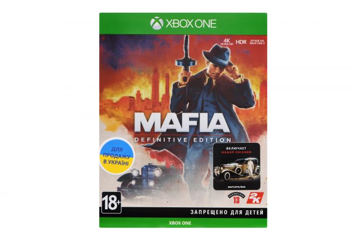 Програмний продукт на BD диску Xbox One Mafia Definitive Edition [Blu-Ray диск]