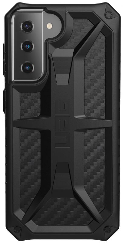 Чохол UAG для Samsung Galaxy S21 Monarch, Carbon Fiber