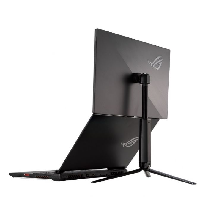 Монітор портативний LCD 17.3" Asus ROG Strix XG17AHP mHDMI, 2xUSB-C, MM, IPS, 240Hz, 7800mAh, Tripod, Bag, SmartCase