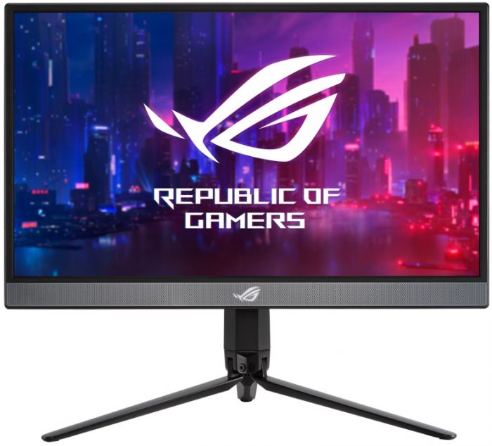 Монітор портативний LCD 17.3" Asus ROG Strix XG17AHP mHDMI, 2xUSB-C, MM, IPS, 240Hz, 7800mAh, Tripod, Bag, SmartCase