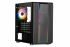 Корпус 2E GAMING DEFENSO (GM3) MiniT, 2xUSB2.0,1xUSB3.0, 1x120мм ARGB, стрічка ARGB,скло (бічна панель),без БЖ,чорний