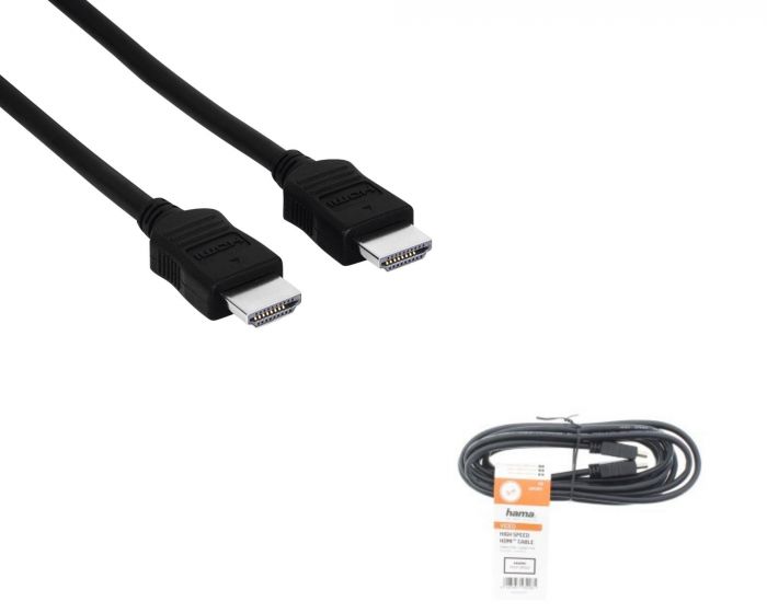 Кабель Hama HDMI - HDMI 3 m Black