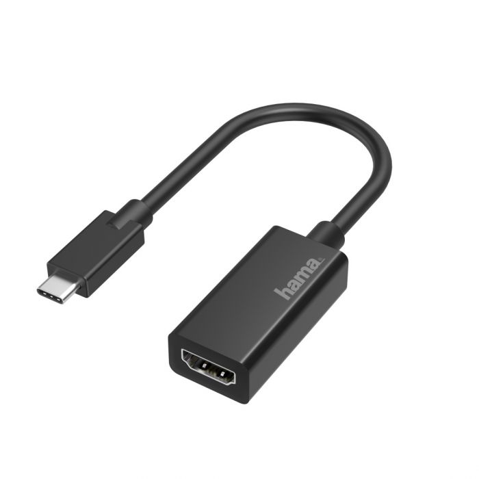 Адаптер Hama USB C - HDMI Ultra HD 4K Black