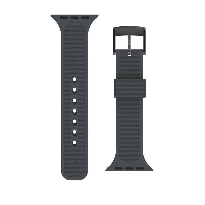 Ремінець UAG [U] для Apple Watch 44/42 Dot Silicone, Black