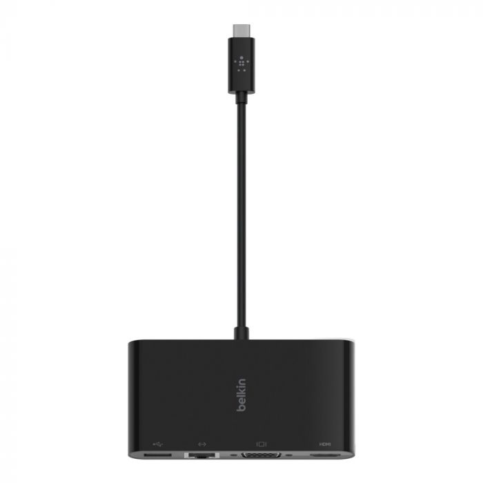 Хаб Belkin USB-C > Ethernet/HDMI/VGA/USB-A