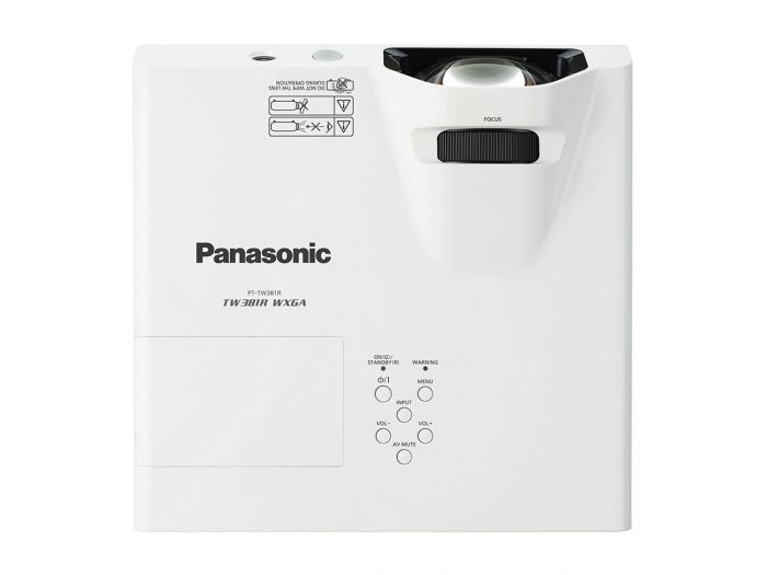 Короткофокусний інтерактивний проектор Panasonic PT-TW381R (3LCD, WXGA, 3300 ANSI lm) білий