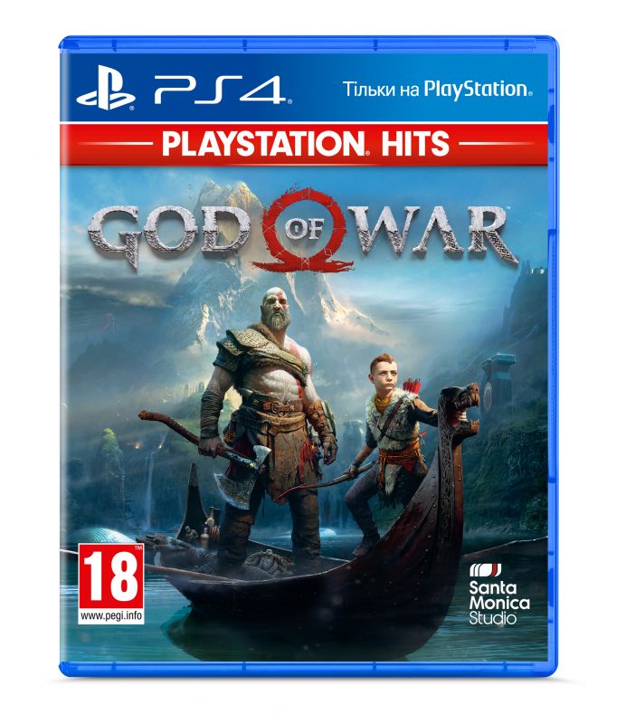 Гра консольна PS4 God of War (PlayStation Hits), BD диск