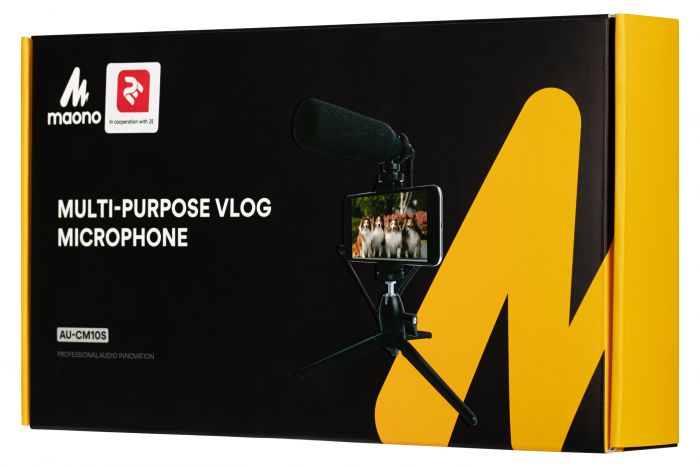 Мікрофон з триподом для мобільних пристроїв Maono by 2Е MM011 Vlog KIT, 3.5mm