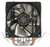 Процесорний кулер SilverStone KRYTON KR03,LGA775, 115x, 1366, 1200, FM1(2), AM3(+),AM2(+),AM4,92мм Blue LED,TDP 65W
