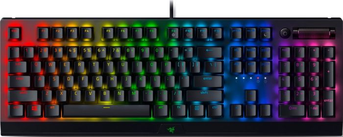 Клавіатура ігрова Razer BlackWidow V3 Green Switch USB RU RGB, Black