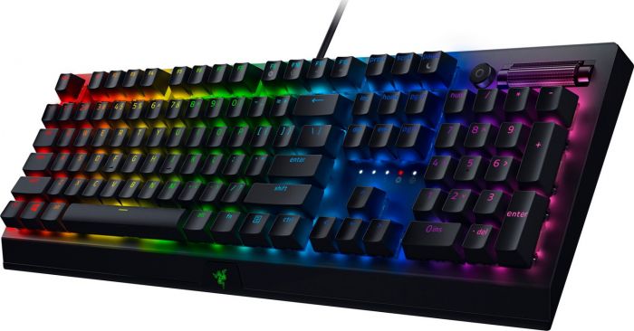 Клавіатура ігрова Razer BlackWidow V3 Green Switch USB RU RGB, Black