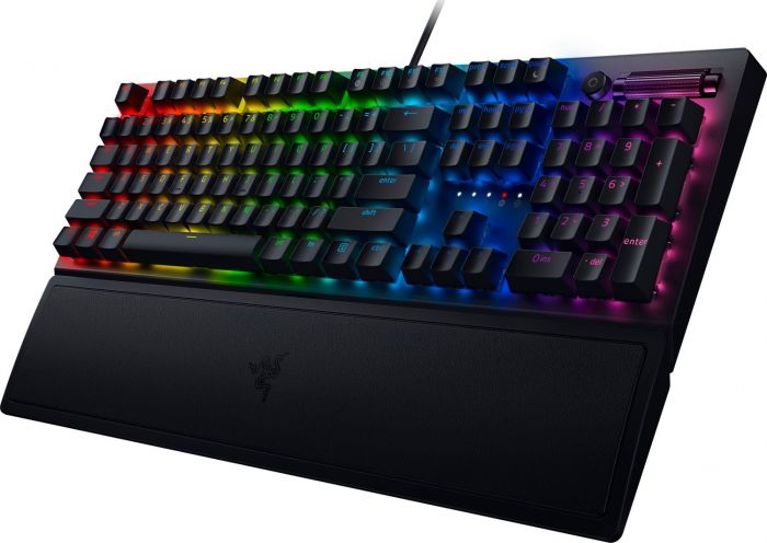 Клавіатура ігрова Razer BlackWidow V3 Green Switch USB RU RGB, Black