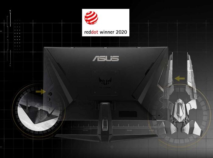 Монітор LCD 27" Asus TUF Gaming VG27AQ1A 2xHDMI, DP, MM, IPS, 2560x1440, 170Hz, 1ms, FreeSync, HDR10