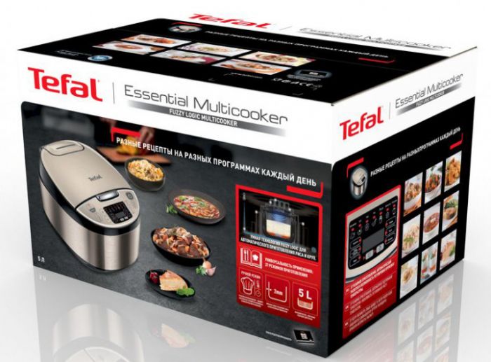 Мультиварка Tefal RK321A34, 37 програм, 5 л, ТЭН-нагрів