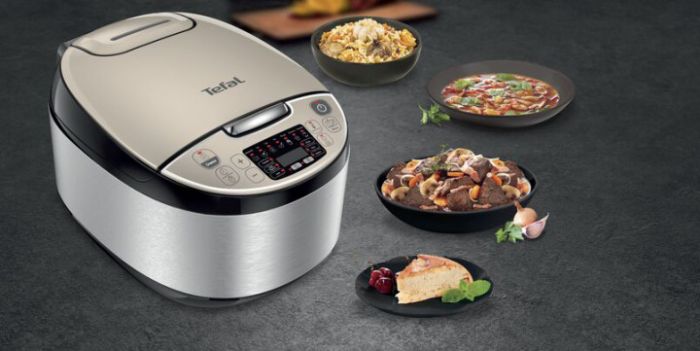 Мультиварка Tefal RK321A34, 37 програм, 5 л, ТЭН-нагрів