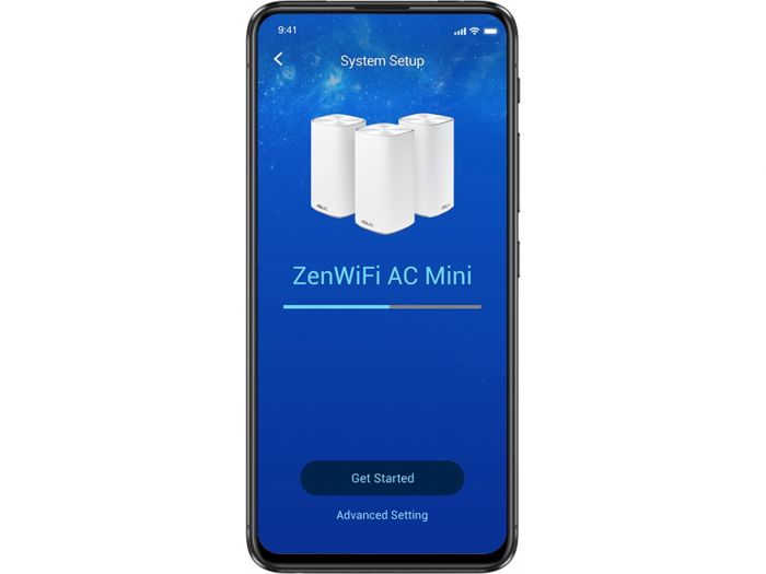 Маршрутизатор ASUS ZenWiFi mini CD6 1PK AC1500 3xGE LAN 1xGE WAN MESH